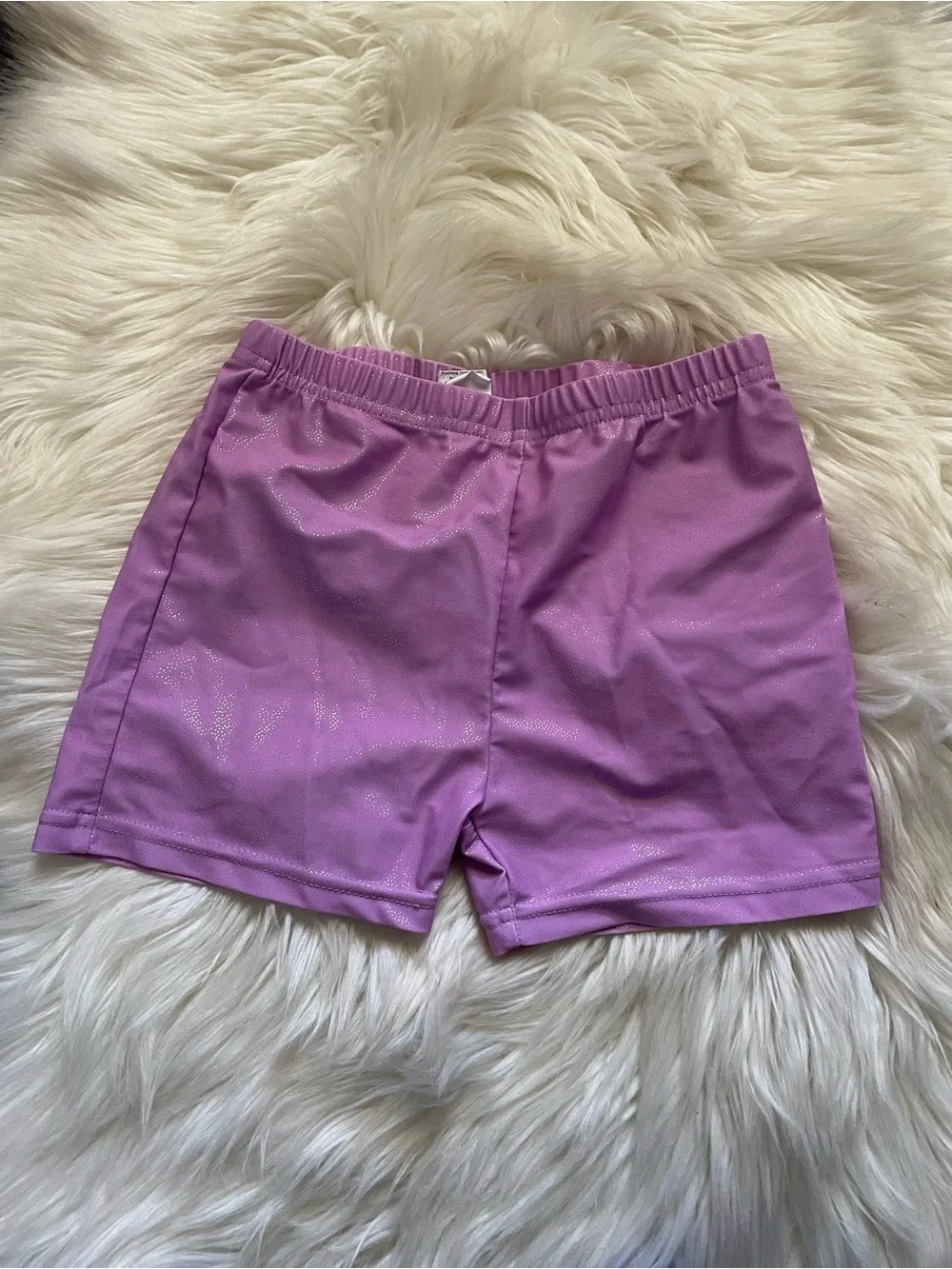 Pastel Blue Lavender Pink Gradient Girls Swimsuit Set